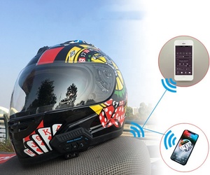 Tai Nghe Mũ Bảo Hiểm Vô Tuyến Xe Máy A10 M2 <span class=keywords><strong>E1</strong></span> Bt31 X5 Yz06 Bt22 S2 Ky <span class=keywords><strong>Pro</strong></span> 1 Thực Tế Ảo Một Mặt Không Dây V6 Plus - Product Image 5