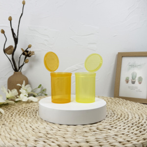 Viales de tubo de ensayo de plástico Pop Top con tapa resistente para niños - Product Image 3