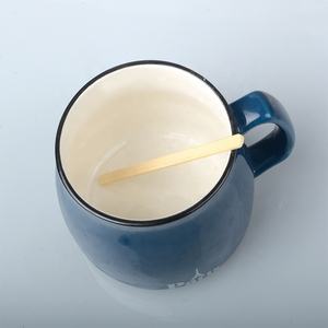 Grosir kustom Logo ramah lingkungan kemasan massal tongkat teh pengaduk kayu Birch 140mm pengaduk kopi kayu sekali pakai - Product Image 3