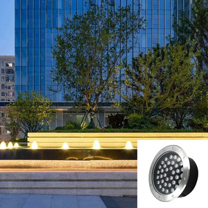 ไฟพื้นกลางแจ้ง<span class=keywords><strong>2022</strong></span> LED 12W ไฟสวน LED บันไดฝังใต้ดินโคมไฟฝัง AC DC24V 12V 3000K - Product Image 4