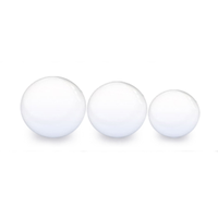 Diamètre sur mesure 1mm 2mm 3mm 4mm 5mm JGS1 Lentille à bille optique en verre de quartz