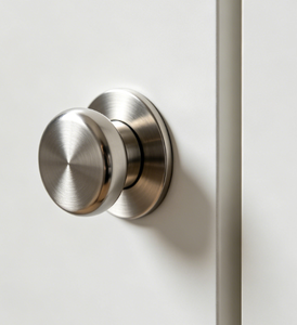 Poignée de porte d'armoire en acier inoxydable 304, taille et matériau personnalisables, design rond, finition unie - Product Image 2