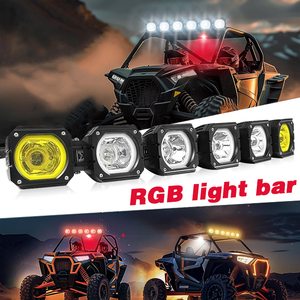 Ứng dụng điều khiển DRL 32 48 inch siêu sáng RGB <span class=keywords><strong>LED</strong></span> Bar Xe Offroad 4x4 <span class=keywords><strong>Led</strong></span> <span class=keywords><strong>Light</strong></span> Bar sương mù lái xe đèn pha cho X3 ATV UTV SUV - Product Image 5
