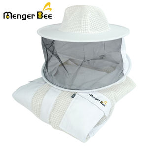 Veste d'abeille Premium 3 couches ventilé demi-coton respirant Anti abeille costume vêtements d'apiculture avec Logo - Product Image 4