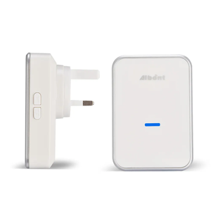 T193-WS <span class=keywords><strong>senza</strong></span> fili <span class=keywords><strong>senza</strong></span> <span class=keywords><strong>batteria</strong></span> <span class=keywords><strong>campanello</strong></span> con la presa francese del Regno Unito EU per <span class=keywords><strong>campanello</strong></span> a lunga distanza dell'hotel con indicatore a Led - Product Image 4