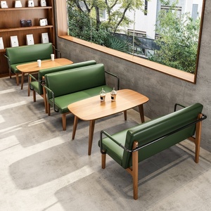 Sillas de Comedor con Respaldo Confortable, Estructura de Madera Maciza, Silla de Café para Pizzerías y Restaurantes de Comida Rápida - Product Image 2