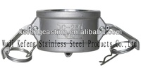 Raccord Camlock industriel pour applications d'étanchéité de fluides et de gaz haute pression
