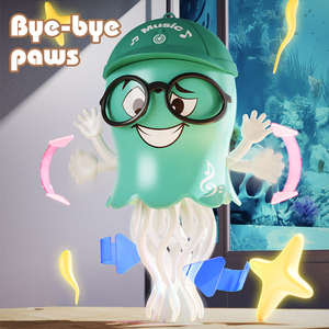 Juguete Novedoso y Divertido, Pulpo Eléctrico Mágico Bailarín, Divertida Medusa Eléctrica con Luz y Humo - Product Image 2