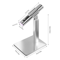 Lampe à ongles UV LED magnétique rechargeable 300 mAh avec affichage numérique, séchage rapide, portable, pour la maison et le salon, outil de manucure, 5 couleurs