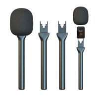 Microphone à Main Sans Fil Universel pour Interview, Enregistrement en Extérieur, DJ, Radio et Stations de Télévision