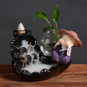 Une variété de brûleurs d'encens inversés brûleurs d'encens à eau courante alpine brûleur d'encens en bois de santal inversé - Product Image 2