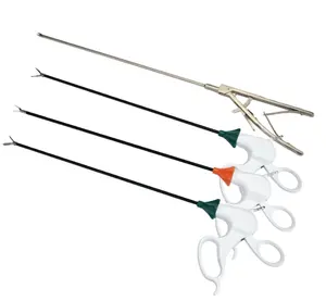 Conjunto de instrumentos para laparoscópico, tesoura para laparoscópico, simulador e treinador