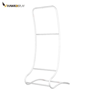 Sản phẩm hot ở Châu Âu USA dễ dàng để thực hiện cửa hàng có thể gập lại Thiết kế ống hiển thị biểu ngữ đứng cho điện thoại di động tiếp thị đội sự kiện - Product Image 3