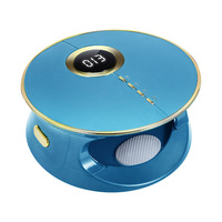 Lampe à ongles UV LED professionnelle 168W, 48 perles, 365+405nm, base détachable, capteur intelligent, 4 minuteurs, séchoir à gel pour salon