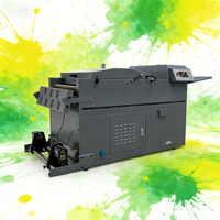 Nouvelle imprimante DTF automatique haute résolution 24 pouces (60 cm) à double tête I3200 avec système de secouage, machine d'impression numérique pour film PET thermique