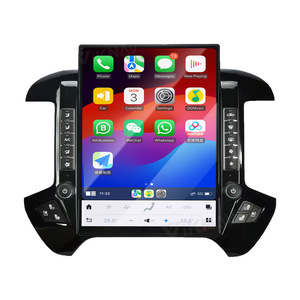 15.6 Inch Android Car Radio Fit for Chevrolet Silverado/GMC SIERRA 2014-2018 <b>Wireless</b> CarPlay GPS Navigation Multimedia Player - Product Image 1