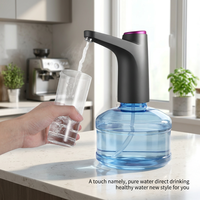 Pompe à eau électrique portable automatique USB grande capacité pour la maison, le bureau et les voyages