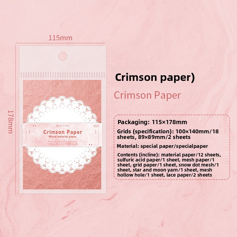 C Crimson Papeterie-blanc