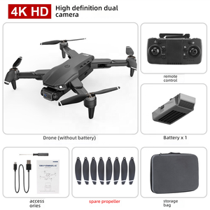โดรน L900 Pro แบบพับได้ ระบบ Optical Flow หลบหลีกสิ่งกีดขวาง กล้องคู่ Gimbal GPS 4K Brushless FPV Quadcopter RC สำหรับผู้ใหญ่ - Product Image 4