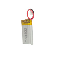 Personnalisé 752535 650mah petite batterie au lithium polymère batterie lipo 3.7V pour montre intelligente