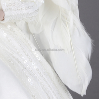 SOTE vente en gros 30CM 40CM ange de noël blanc arbre Topper fait à la main décor traditionnel ange bureau Navidad Figurine
