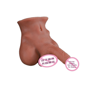 男性用 & 女性用セックス玩具,男性用アナルプラグディルド膣機能付きソフトTPE素材 - Product Image 4