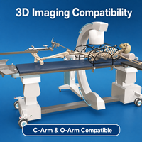 Cadre de réduction pelvienne en fibre de carbone radiolucent pour chirurgie de fracture pelvienne minimalement invasive, compatible avec le C-arm