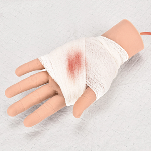 ชุดฝึกอบรมการหยุดเลือดผ่านมือ ชุดฝึกบรรจุห้ามเลือด ชุดฝึกอบรมการบาดเจ็บมือ สำหรับการฝึกควบคุมการหยุดเลือด - Product Image 4