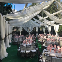Usine de tentes de mariage Suzhou WT, tentes de luxe sur mesure, poteaux en aluminium à armature droite, utilisation en extérieur et en intérieur, haute qualité