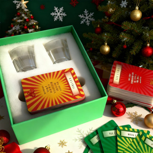 Juego <span class=keywords><strong>de</strong></span> Cartas Personalizado para Adultos con Impresión <span class=keywords><strong>de</strong></span> Papel, Juego <span class=keywords><strong>de</strong></span> Cartas para Beber <span class=keywords><strong>en</strong></span> Fiestas con Dados y Vasos Personalizados - Product Image 2