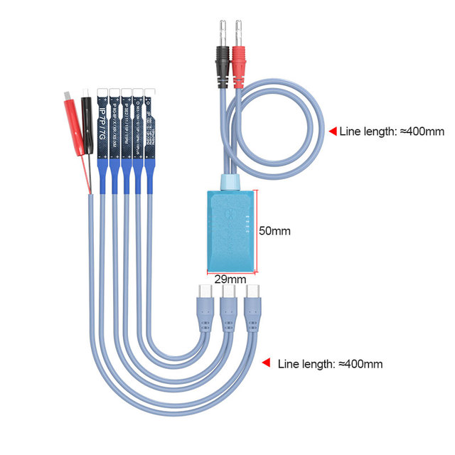 Sunshine SS-908E Power on Cable Only for IP7 8 9 X 11 12 13 14 15 Full Series Repair Boot Line Battery-free Startup Tool