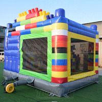 Nouvelle conception de château gonflable personnalisé en blocs de construction, château gonflable, château de saut à vendre