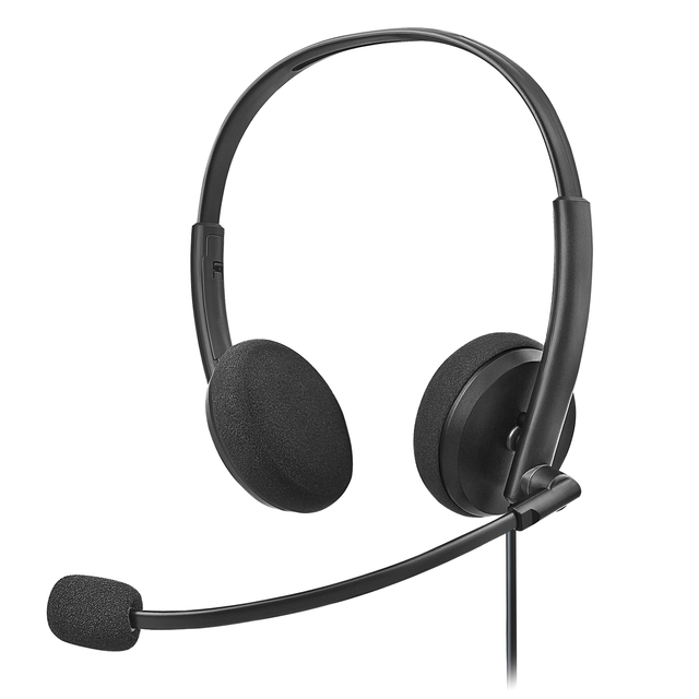 Top Selling Wired USB Stereo Call Center  Headphones With  Microphone Telephone Headsets for Computer