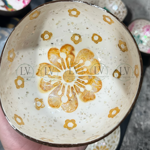 Cuenco de coco con incrustaciones de nácar de tendencia superior, ambiente de verano, regalo del Día de San Valentín, venta al por mayor de la fábrica de Vietnam - Product Image 1