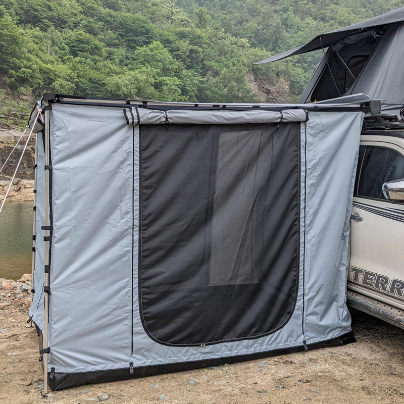 High Quality Outdoor SUV Soft Roof Top Tent Canvas Folding Camping ...