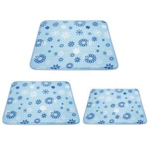Wieder verwendbare wasch bare, leicht zu reinigende, selbst kühlende <span class=keywords><strong>PVC</strong></span>-Hunde matte mit ungiftigem Druck, aktiviertes Gel Pet Chilly Pad - Product Image 3