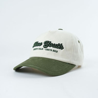 Gorra de Béisbol Personalizada 2026 de Dos Tonos, Estilo Vintage, de Algodón Lavado, con Logotipo Bordado en 3D, Color Blanco Hueso, Estilo Urbano