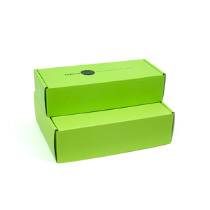 Caja de Cartón Reciclable de Color Albaricoque con Forro, Impresa con Logotipo Simple Personalizado - Product Image 5