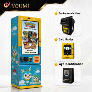 เครื่องจำหน่ายสินค้าอัตโนมัติโปเกมอน TCG แบบสมาร์ทรีทีล พร้อมหน้าจอสัมผัสขนาด 32 นิ้ว และระบบสแกนบัตร  ใช้งานง่ายตามมาตรฐาน EU บริการ 24/7 - Product Image 3