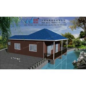 Villa de Estructura de Acero Ligero HegE, Diseño Moderno para Uso Residencial - Product Image 1