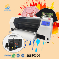 Nueva Impresora DTF A3 Automática de Rollo a Rollo con Cabezales XP600, Tinta de Pigmento Multicolor, 1 Año de Garantía para Camisetas y Películas PET