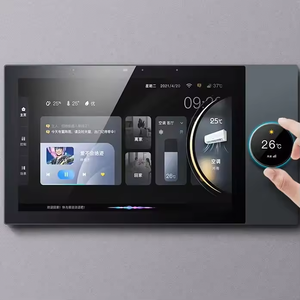 Kit de Seguridad Shenq Qiong, Pantalla de Control de <span class=keywords><strong>4</strong></span> Pulgadas, Reproductor de Música Inalámbrico con Pantalla Táctil, <span class=keywords><strong>Alexa</strong></span> Integrada, Hub ZigBee, Hogar Inteligente - Product Image 3