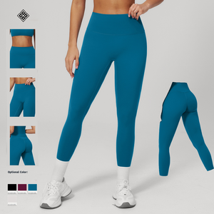 <span class=keywords><strong>Pantaloni</strong></span> Yoga Effetto Nudo Crema, <span class=keywords><strong>Pantaloni</strong></span> Sportivi ad Asciugatura Rapida per Esterni, <span class=keywords><strong>Pantaloni</strong></span> Fitness Traspiranti da <span class=keywords><strong>Donna</strong></span> - Product Image 1