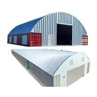 Couverture en acier pour conteneur, Hangar Quonset, Kits Quonset, Maison préfabriquée, Toit en acier pour conteneur, Bâtiment en acier à toit arqué