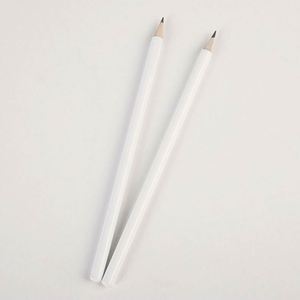 ดินสอไม้สีขาวพิมพ์โลโก้ตามสั่ง Ww227 พร้อมยางลบ ของขวัญสำหรับกิจกรรมทางธุรกิจและองค์กร จำนวนมาก - Product Image 6