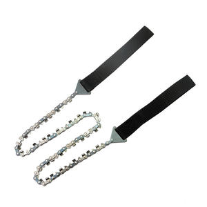 Scie à fil portative à 33 dents pour l'extérieur, chaîne en acier de 103 cm, outil de sciage manuel pour le sauvetage en milieu sauvage et l'utilisation en bricolage - Product Image 2