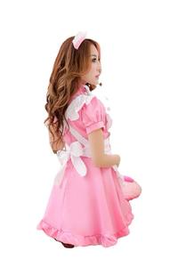 Costume de servante lolita noir et rouge 3XL, robe de servante française, costume de cosplay pour filles et femmes, costume de <span class=keywords><strong>serveuse</strong></span>, costume de fête, costume de scène - Product Image 6