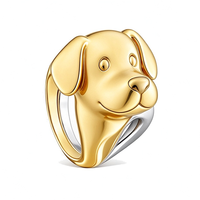 Bague de marque de qualité supérieure, bijoux de mode, Joyeria, en laiton, motif Ours, Cœur, Miel, style Espagne, Catégorie Ours
