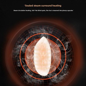 เตาอบไอน้ำสแตนเลสอัตโนมัติเต็มรูปแบบ <span class=keywords><strong>Meichu</strong></span> Commercial Electric สำหรับนึ่งข้าว ซาลาเปา ผัก - รถเข็นครัวโรงอาหาร - Product Image 3