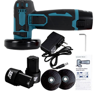 Meuleuse d'angle compacte sans fil 12V double usage 3/4 pouce avec moteur sans balais pour découpe, meulage et polissage industriel sur batterie